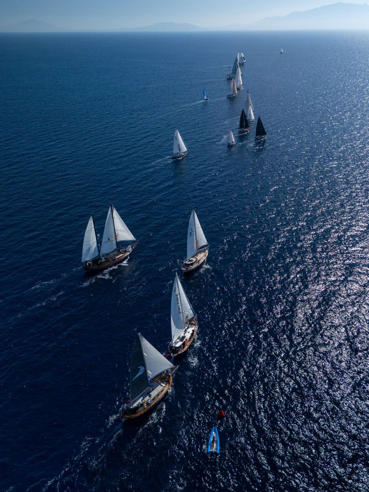 38. The Bodrum Cup’ta Knidos’tan Ortakent’e Yelken Açıldı 1